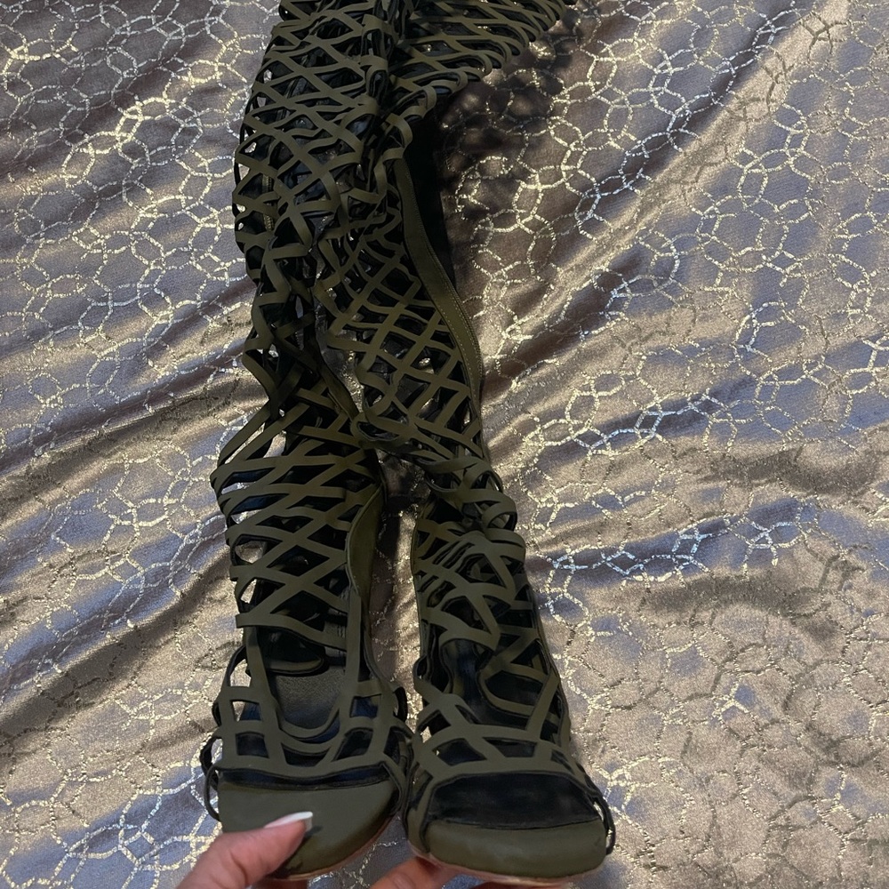 Thigh High Heel Boots